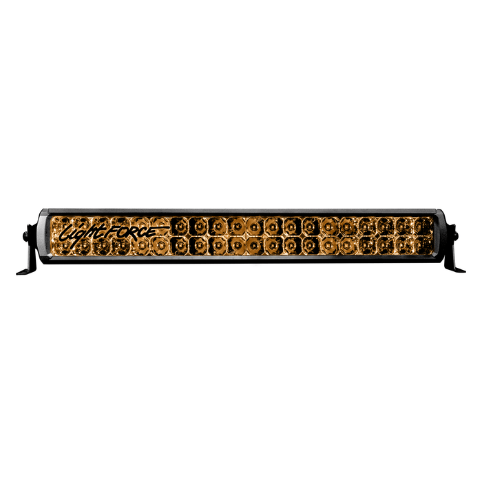 20” (508mm) Dual Row Viper Light Bar - Amber Lens 40 x 3W - Off Road Use Only