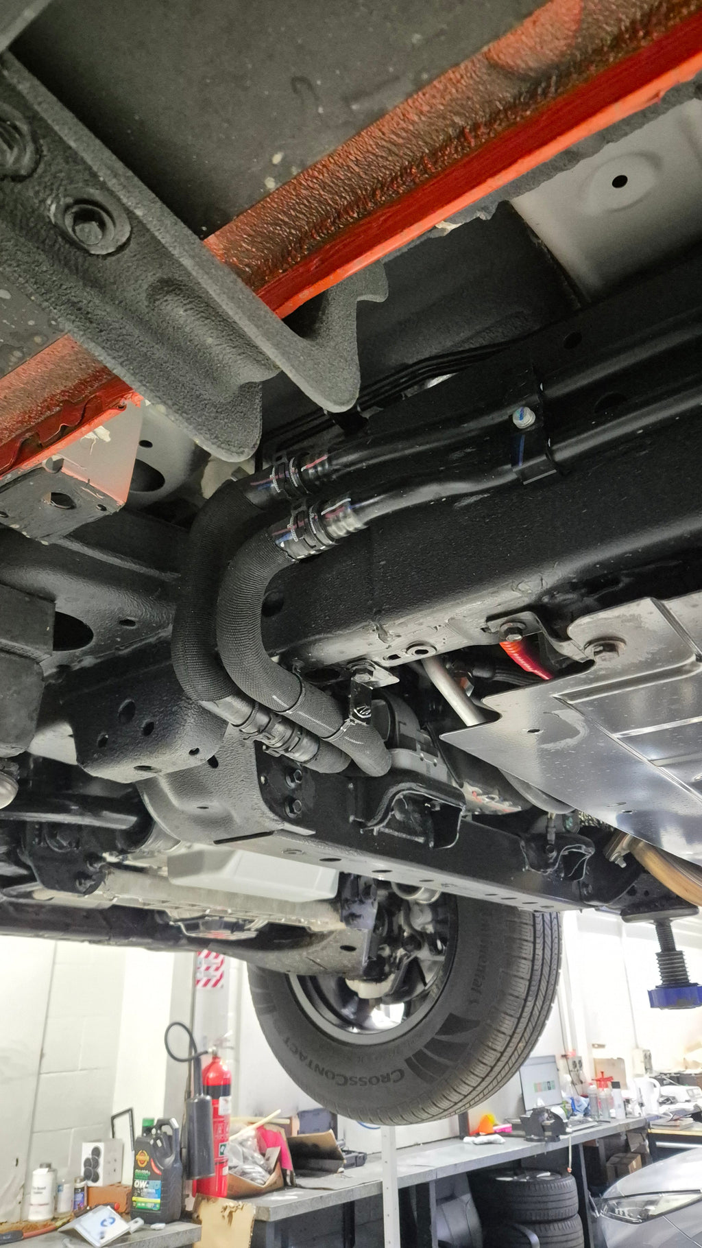 BYD Shark 6 Cooling Lines Guard