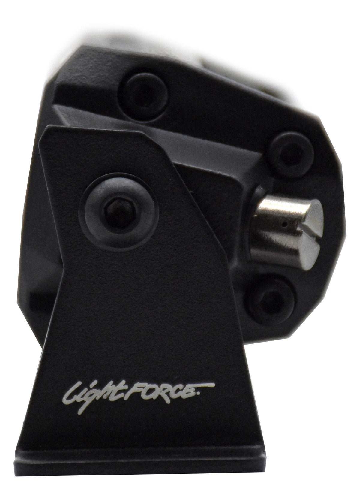 Lightforce Single Row Viper Light Bar - left side mount detail