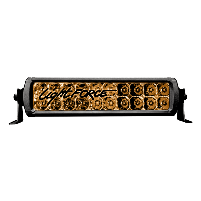 10” (254mm) Dual Row Viper Light Bar Amber Lens 20 x 5W - Off Road Use Only