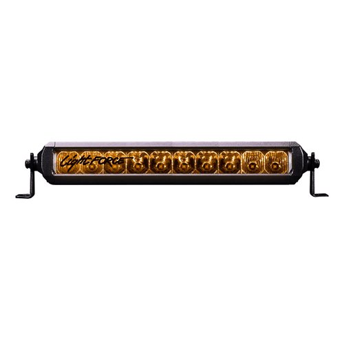 10" (254mm) Single Row Viper Light Bar - Amber Lens 10 x 5W - Off Road Use Only