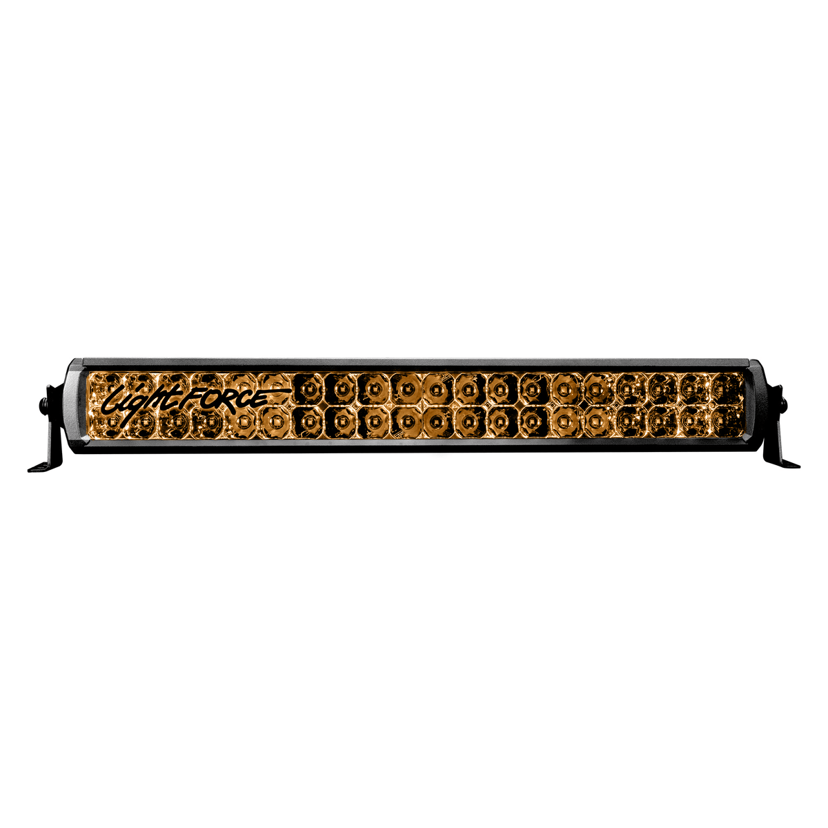 20” (508mm) Dual Row Viper Light Bar - Amber Lens 40 x 3W - Off Road Use Only
