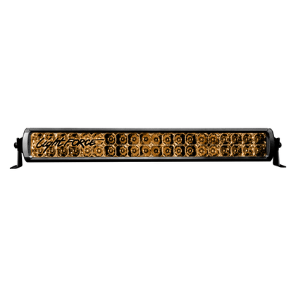 20” (508mm) Dual Row Viper Light Bar - Amber Lens 40 x 3W - Off Road Use Only
