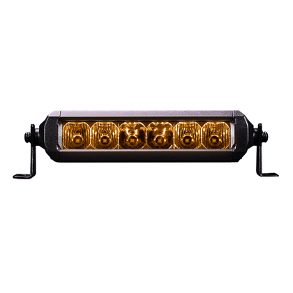 6" (152mm) Single Row Viper Light Bar - Amber Lens 6 x 5W - Off Road Use Only